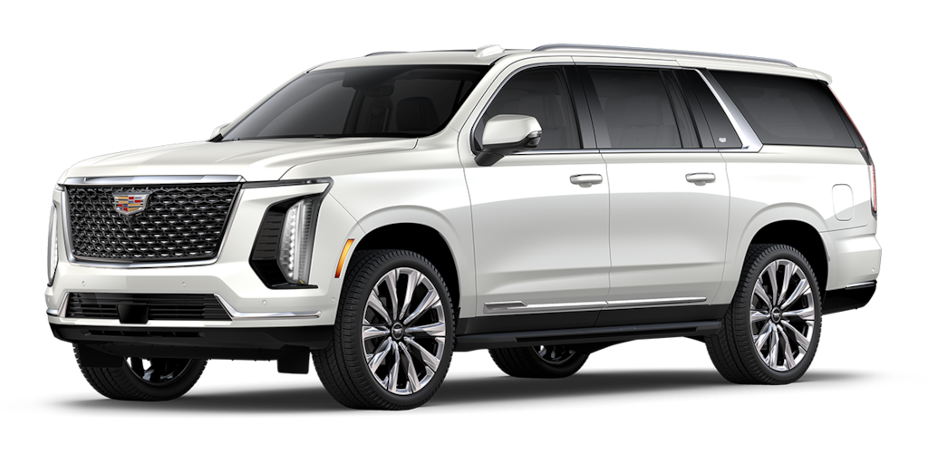 Cadillac Escalade 2026 versión ESV color Polar White